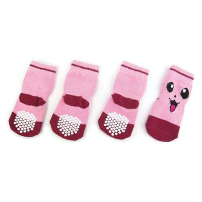 Chaussettes p. chiens Smiley, XS