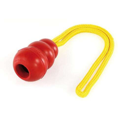 Kong Classic M avec corde D: 8.5cm rouge