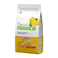 Trainer Natural Puppy&Junior Small&Toy with Fresh Chicken 2kg