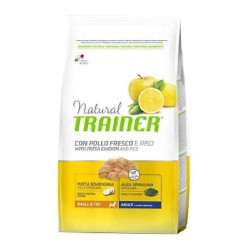 Trainer Natural Adult Small&Toy with Fresh Chicken and Rice 2kg.