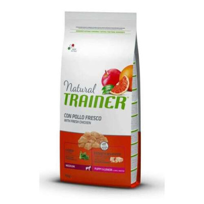 Trainer Natural Puppy&Junior Medium with Fresh Chicken 12kg.