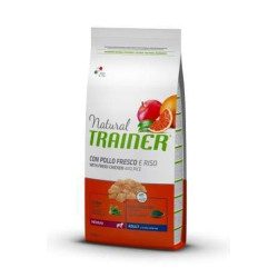 Trainer Natural Adult Medium with Fresh Chicken and Rice 12kg.