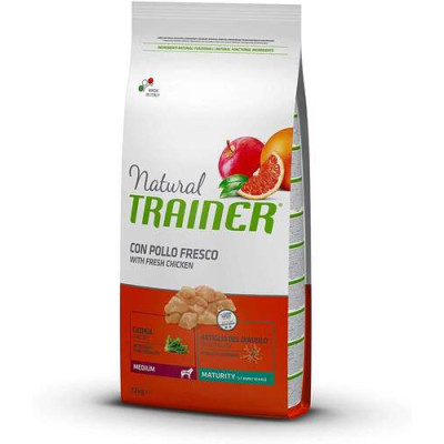 Trainer Natural Maturity Medium with Fresh Chicken 12kg.