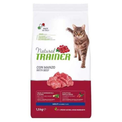 Trainer Natural Feline Adult with Beef 1.5kg