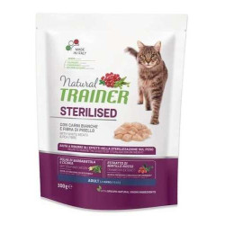 Trainer Natural Feline Sterilised with Fresh White Meats 300gr