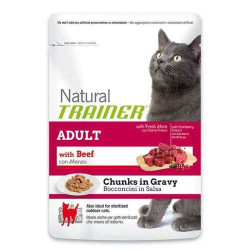 Trainer Natural Feline Adult with Beef 85gr