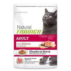 Trainer Natural Feline Adult with Salmon 85gr