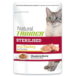 Trainer Natural Feline Sterelised with Turkey 85gr