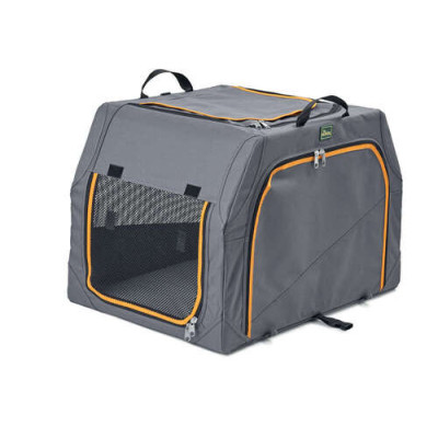 Cage de transport pour chiens avec support en aluminium S - 61x46x43cm