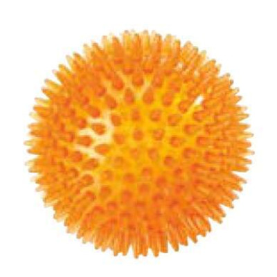 Giocattolo per cani TPR Spike Ball, arancione 9 cm