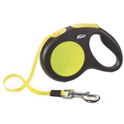 Flexi New Neon XS Tape 3 m giallo-nero, max. 12 kg