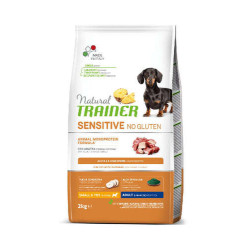 Trainer Natural  Sensitive No Gluten Adult Small&Toy with Duck 2kg