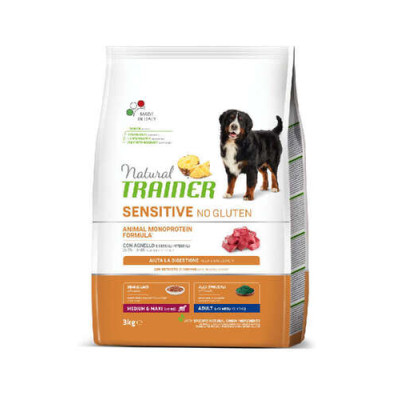 Trainer Natural Sensitive No Gluten Adult Medium&Maxi with Lamb 12kg