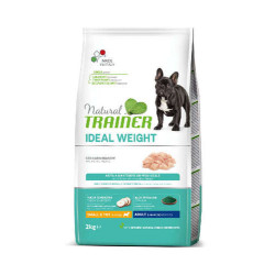 Trainer Natural  Ideal Weight Adult Small&Toy White Meats 2kg