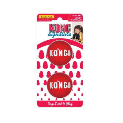 Kong Signature Balls M (Stk.) Ø 6.5 cm - 50gr.