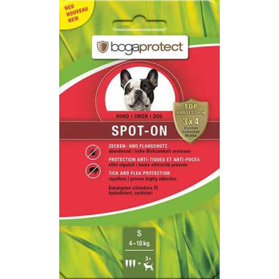 Bogaprotect Spot-On chien S 3 x 1.2 ml