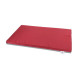 Matelas pour chien Marte, avec housse amovible, tissu Oxford bordeaux-gris 50x80x4h cm 