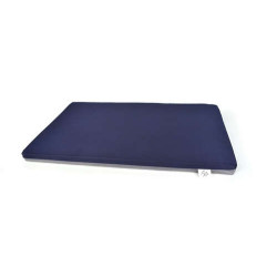 Dog bed Marte with removable cover, Oxford fabric blue-grey 50x80x4h cm 