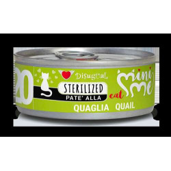 Disugual Mini-Me Cat Sterilized Paté QUAGLIA 85 gr.