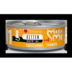 Disugual Mini-Me Cat Kitten Paté Tacchino 85 gr.