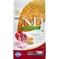 Farmina N&D Ancestral Grain Feline Adult Chicken & Pomegranate 1,5kg