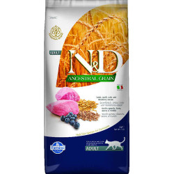 Farmina N&D Ancestral Grain Feline Adult Agnello & Mirtillo 10kg