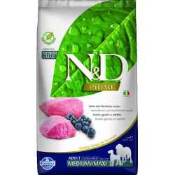 Farmina N&D Prime Canine Adult Medium/Maxi Lamb & Blueberry 2.5kg