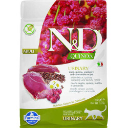 Farmina N&D Quinoa Feline Urinary Anatra & Mirtillo rosso 300g