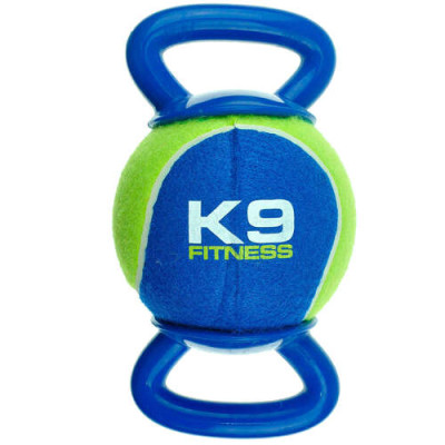 Zeus K9 Fitness Tennis TPR Double Tug Ball