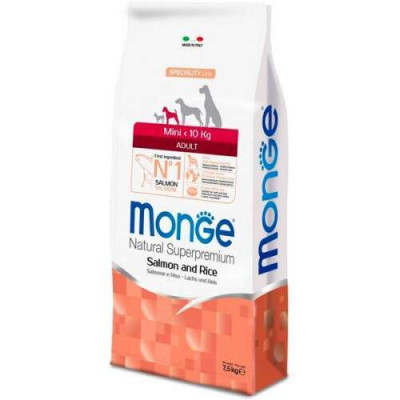 Monge Dog Adult Mini Salmon 7,5kg