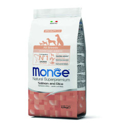 Monge Dog Pup&Ju All Breeds Salmon 2,5kg