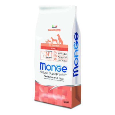 Monge Dog Adult All Breeds Salmon 12kg