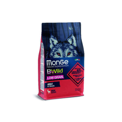 Monge BWild Low Grain Adult Deer 2,5kg