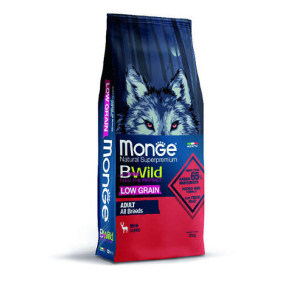 Monge BWild Low Grain Adult Deer 12kg