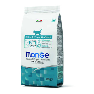 Monge Cat Kitten Chicken 1,5kg