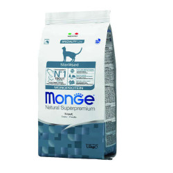 Monge Cat Monopr. Sterilised Trout 1,5kg