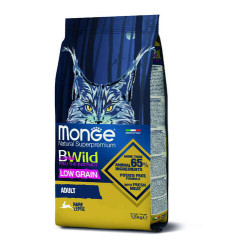 Monge Cat BWild Low Grain Adult Hare 1,5kg