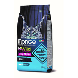 Monge Cat BWild Low Grain Adult Anchovies 1,5kg