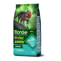 Monge Cat BWild Grain Free Sterilised Tuna 1,5kg