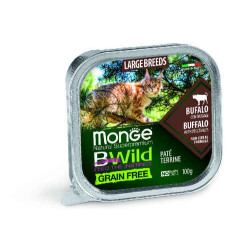 Monge Cat Bwild Grain Free LA Adult Buffalo 100g