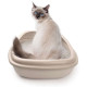 Toilette pour chat Beco beige 54.5x39x18cm