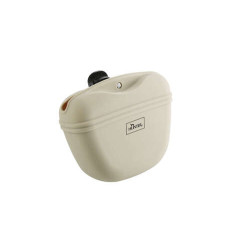 Borsa porta snack in silicone Lugo, beige  14 x 15 x 7 cm