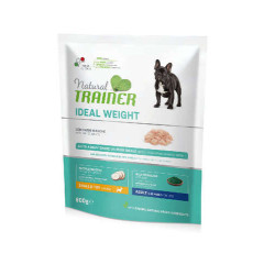 Trainer Natural Ideal Weight Adult Small&Toy White Meats 800gr