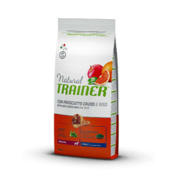 Trainer Natural Adult Medium with Dry Cured Ham and Rice 12kg