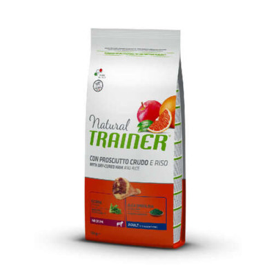 Trainer Natural Adult Medium with Dry Cured Ham and Rice 12kg