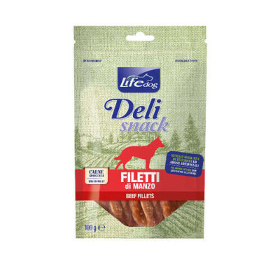 Lifedog Deli snacks Beef fillets (100 gr.)