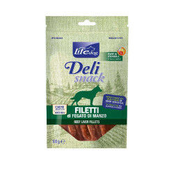 Lifedog Deli snacks Beef liver fillets (100 gr.)