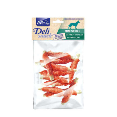 Lifedog Deli snacks Hard Mini stick with lamb (100 gr.)