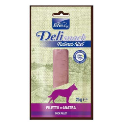 Lifedog deli snack natural fillett anatra 25gr