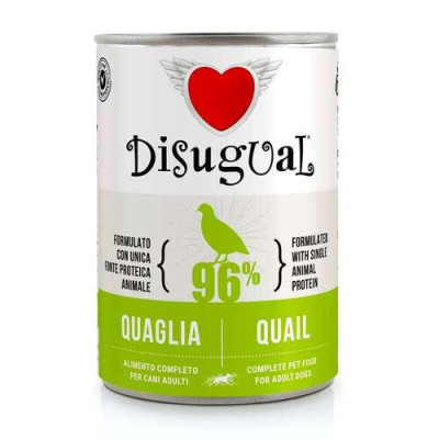 Disugual Hundefutter Nass Dog Adult Wet Wachte 400gr